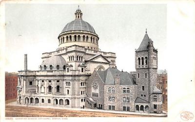 Christian Science Cathedral Boston, Massachusetts Postcard