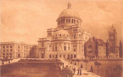 The First Church of Christ, Scientist  Boston, Massachusetts Postcard