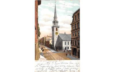 Old South Church Boston, Massachusetts Postcard