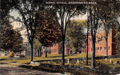 Normal School Bridgewater, Massachusetts Postcard