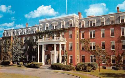 Academy Hall Bradford, Massachusetts Postcard