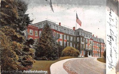 Bradford Academy Massachusetts Postcard