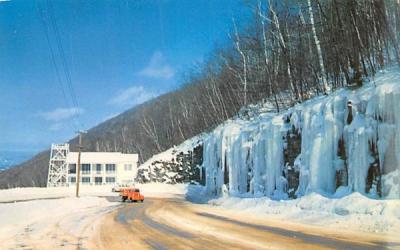 An Icicle Formation Bershires, Massachusetts Postcard