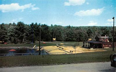 Crystal Springs Campground Bolton, Massachusetts Postcard