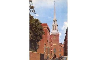 Old North Church Boston, Massachusetts Postcard