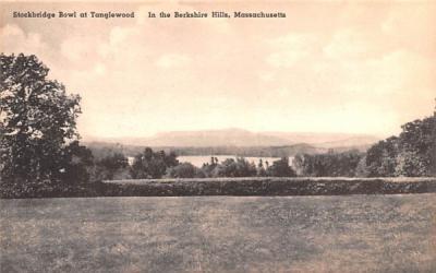 Stockbridge Bowl at Tanglewood Berkshire, Massachusetts Postcard