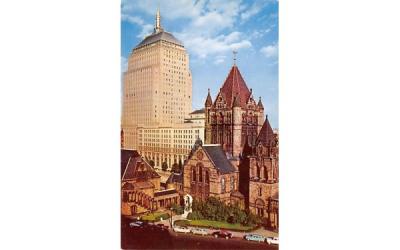 Historic Trinity Church Boston, Massachusetts Postcard