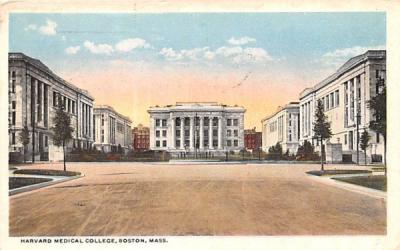 Harvard Medical College Boston, Massachusetts Postcard