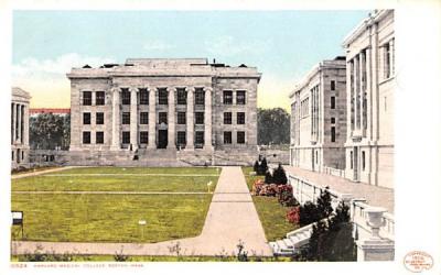 Harvard Medical College Boston, Massachusetts Postcard
