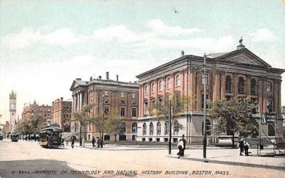 Institute fo Technology & Natural History Building Boston, Massachusetts Postcard