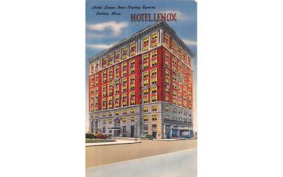 Hotel Lenox  Boston, Massachusetts Postcard
