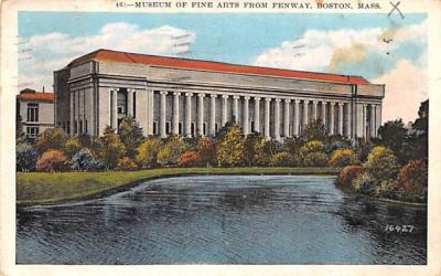 Museum of Fine Arts Boston, Massachusetts Postcard