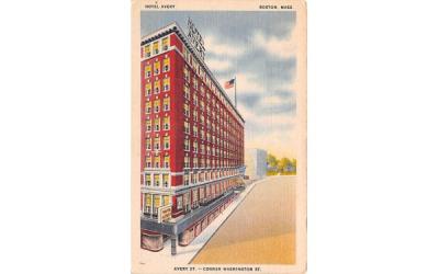 Hotel Avery Boston, Massachusetts Postcard