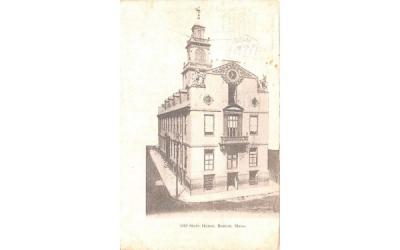 Old State House Boston, Massachusetts Postcard