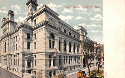 Court House Boston, Massachusetts Postcard