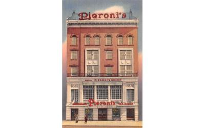 Pieroni's Restaurant & Hotel Boston, Massachusetts Postcard