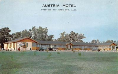 Austria Motel Buzzards Bay, Massachusetts Postcard