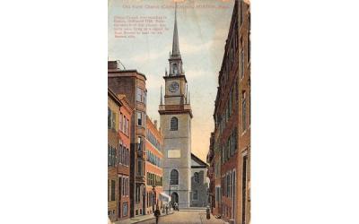 Old North Church (Christ Church) Boston, Massachusetts Postcard
