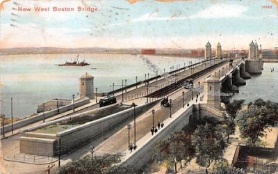 New West  Boston, Massachusetts Postcard