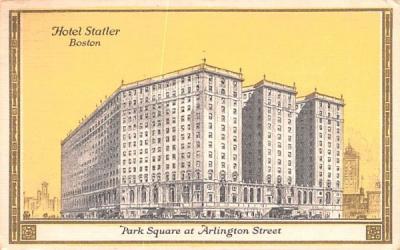 Hotel Statler Boston, Massachusetts Postcard