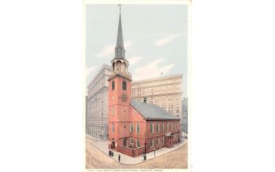 Old South Meeting House Boston, Massachusetts Postcard