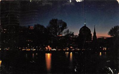 Park Square  Boston, Massachusetts Postcard