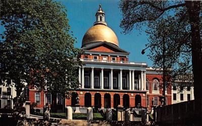 The State House Boston, Massachusetts Postcard