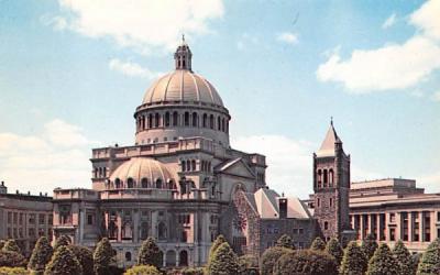 The Mother Church of Christian Science Boston, Massachusetts Postcard