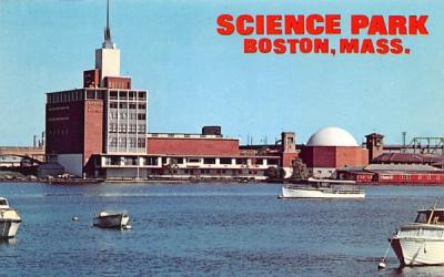 Science Park Boston, Massachusetts Postcard