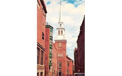The Old North Church Boston, Massachusetts Postcard