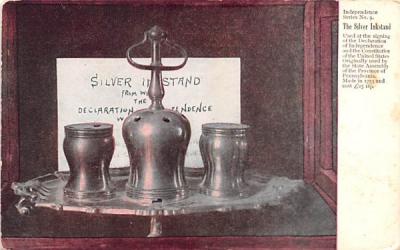 The Silver Inkstand Boston, Massachusetts Postcard