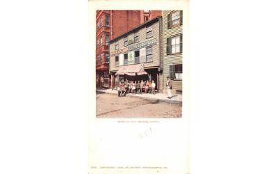 Home of Paul Revere Boston, Massachusetts Postcard