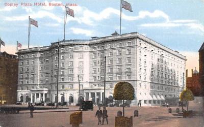 Copley Plaza Hotel Boston, Massachusetts Postcard
