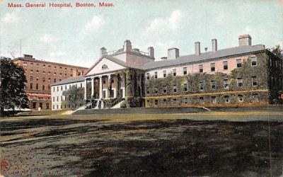General Hospital Boston, Massachusetts Postcard