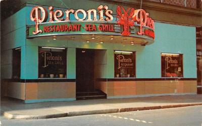 Pieroni's Restaurant Sea Grill Boston, Massachusetts Postcard