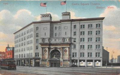 Castle Square Theatre Boston, Massachusetts Postcard