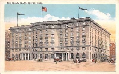 The Copley Plaza Boston, Massachusetts Postcard