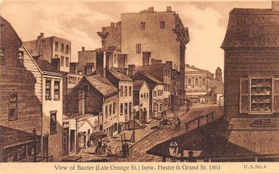 View of Baxter Boston, Massachusetts Postcard