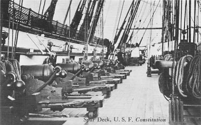 Spar Deck Boston, Massachusetts Postcard