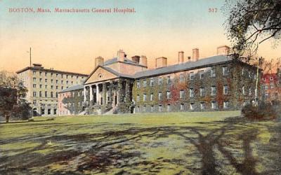 Massachusetts General Hospital Postcard