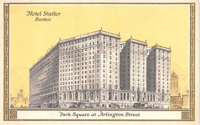 Hotel Statler Boston, Massachusetts Postcard
