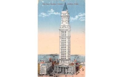 The New Custom House Boston, Massachusetts Postcard