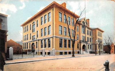 The Chapman School Boston, Massachusetts Postcard