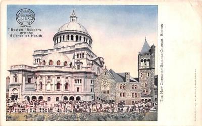 The New Christian Science Church Boston, Massachusetts Postcard