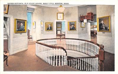 Upper Rotinda Boston, Massachusetts Postcard