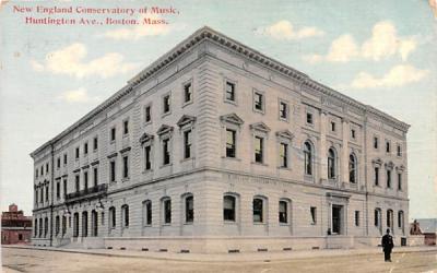 New England Conservatory of Music Boston, Massachusetts Postcard