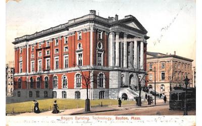 Rogers Building Boston, Massachusetts Postcard