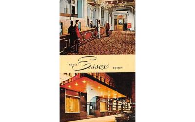 Hotel Essex Boston, Massachusetts Postcard