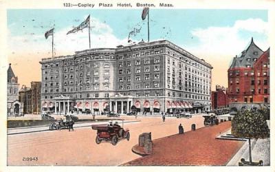 Colpley Plaza Hotel Boston, Massachusetts Postcard