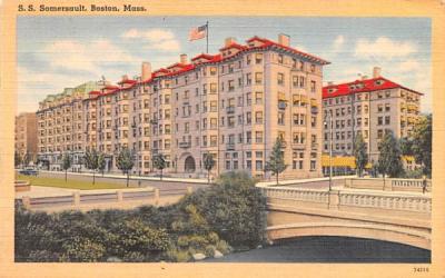 S.S. Somersault  Boston, Massachusetts Postcard